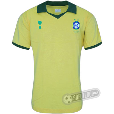Camisa Brasil - Modelo I (NEYMAR JR #10)
